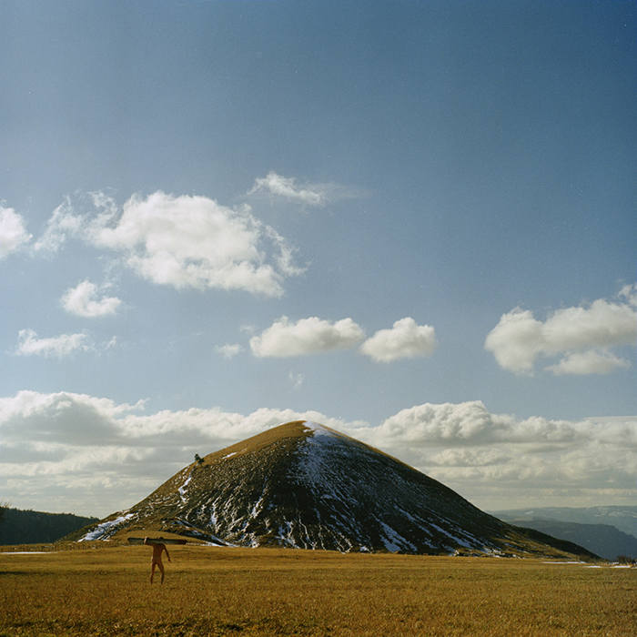 L'échine de l'âne, 120 x 120 cm, 2008